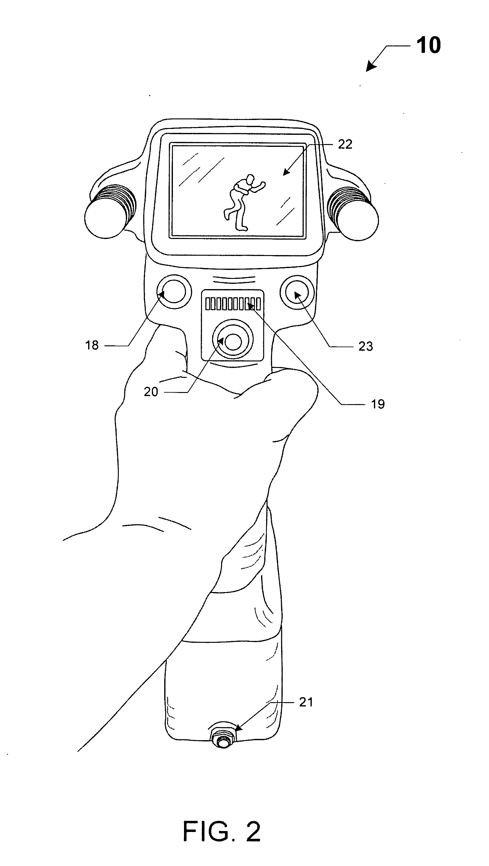 Handheld imaging and defense system