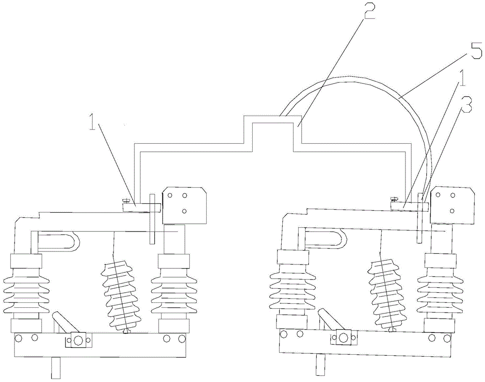 Disconnecting switch shunting bridge