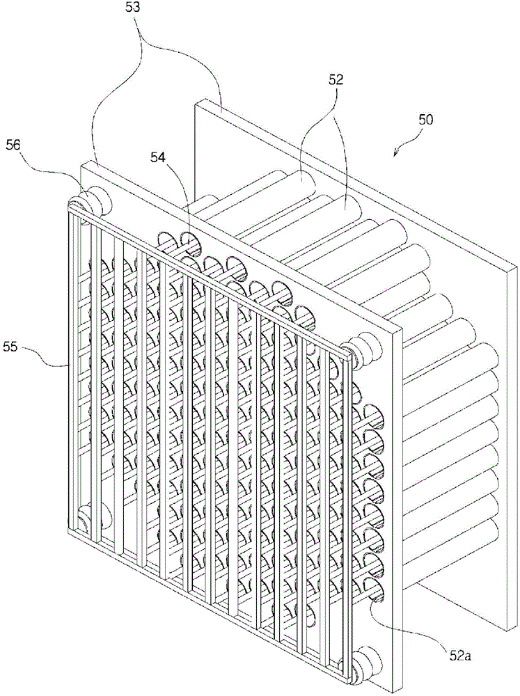 The oil mist, organic solvent recovering device included in industrial exhaust gases and method of recovering oil mist, organic solvent using the same