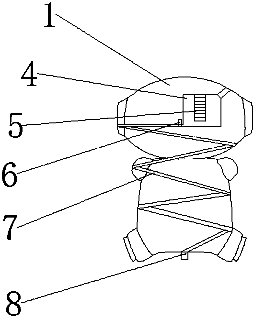 Robot moisture-proof device