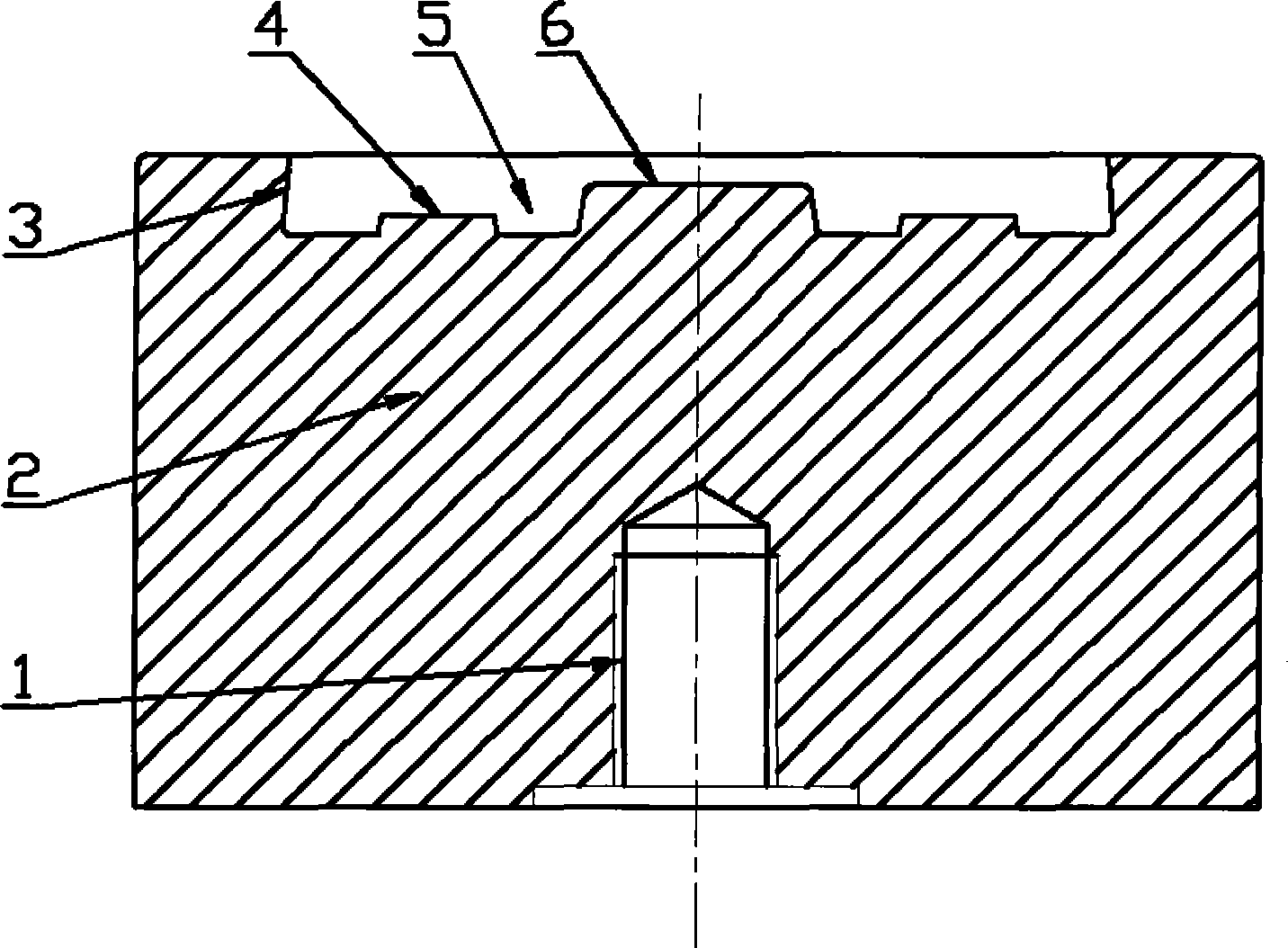 Starter head for semi-continuous casting the hard aluminum alloy billet