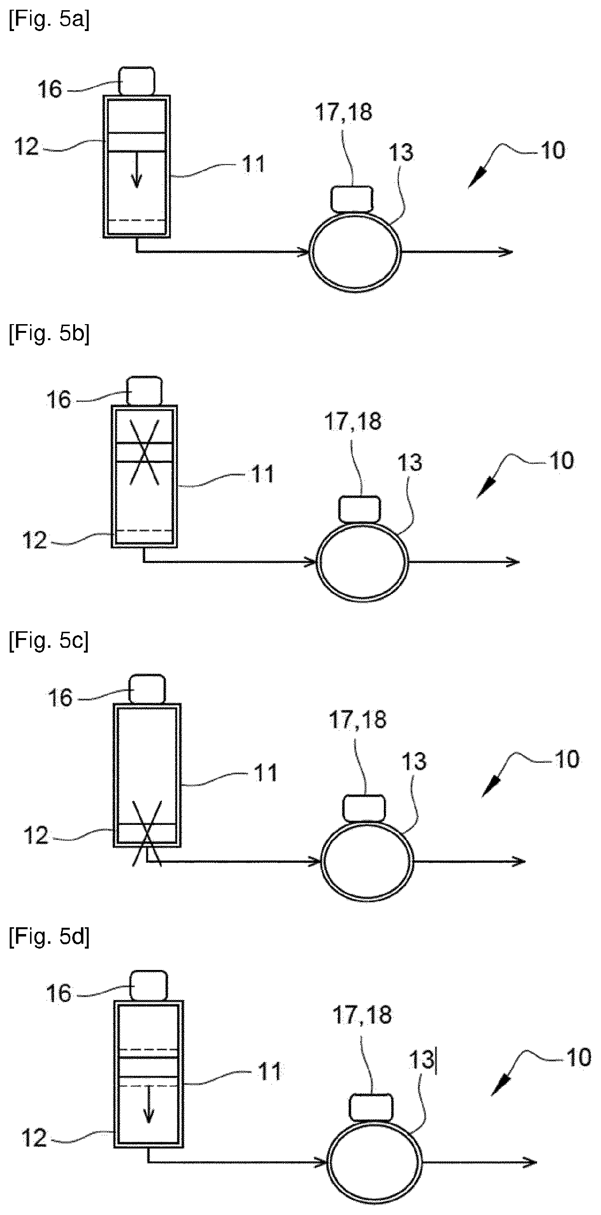 System and device for dispensing a product