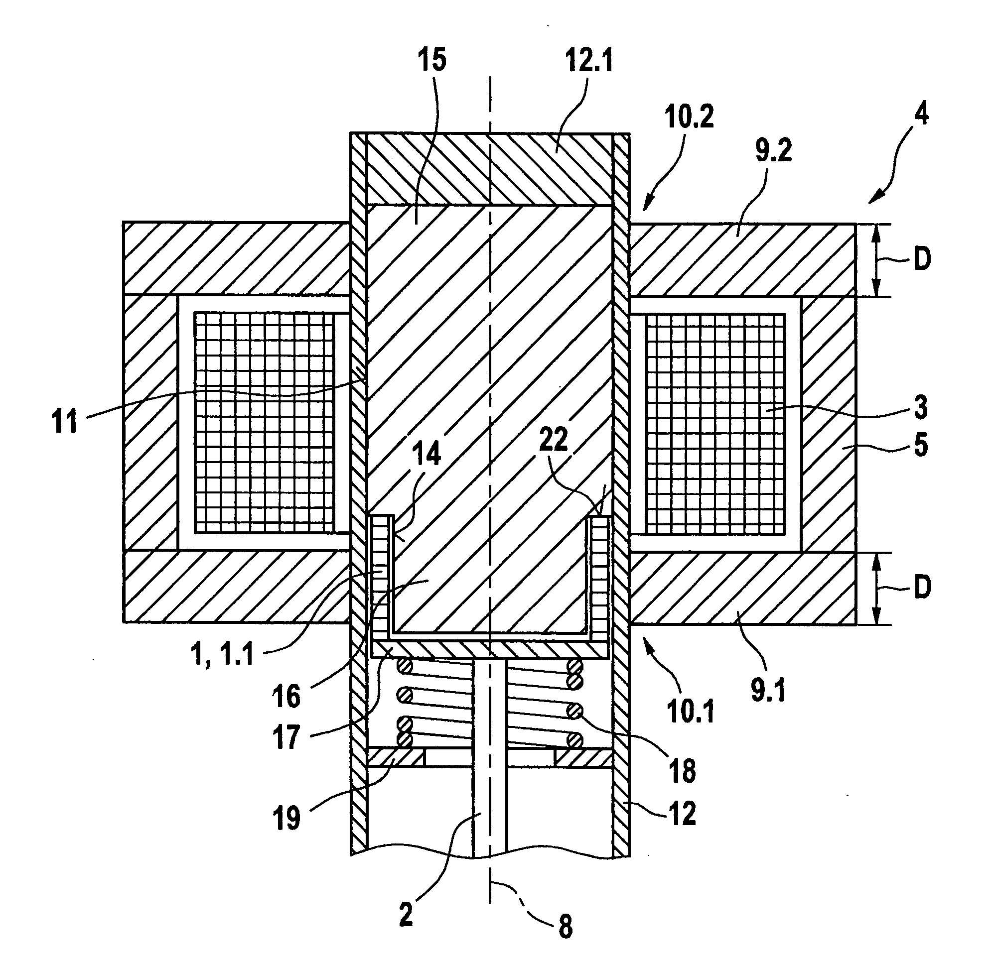 Device Having a Shape Memory Element