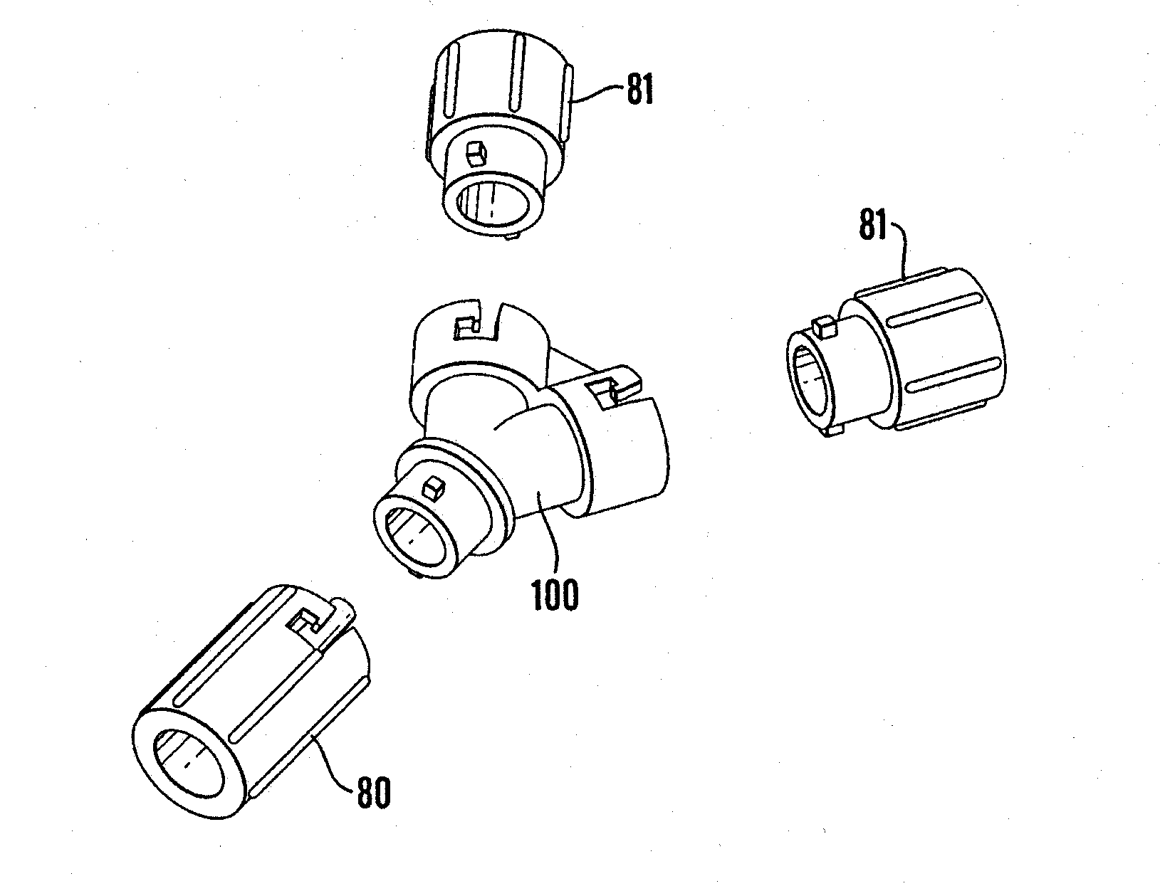 Multi-lumen connector