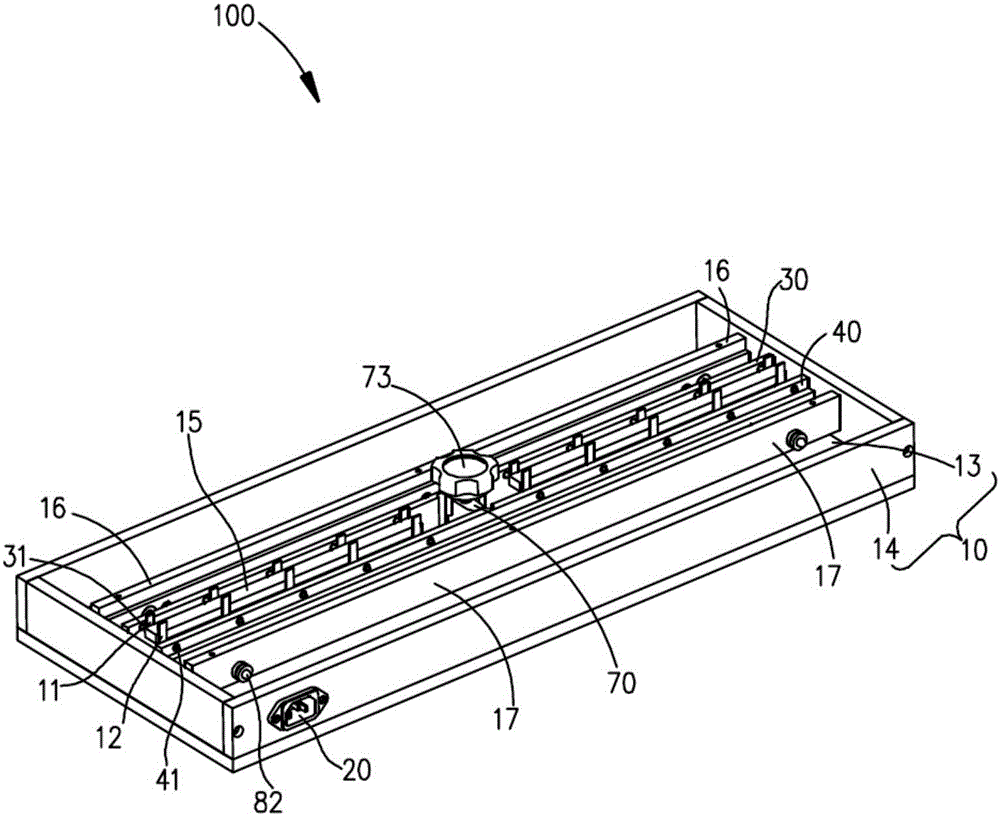 Aging test fixture