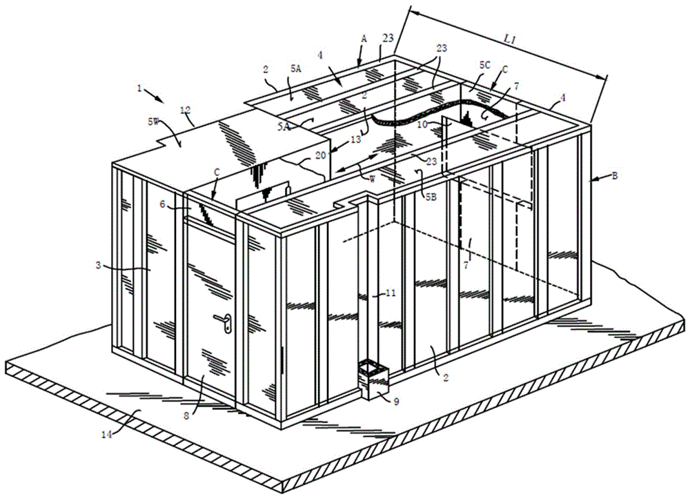 Modularized ship cabin and manufacturing and installing method thereof