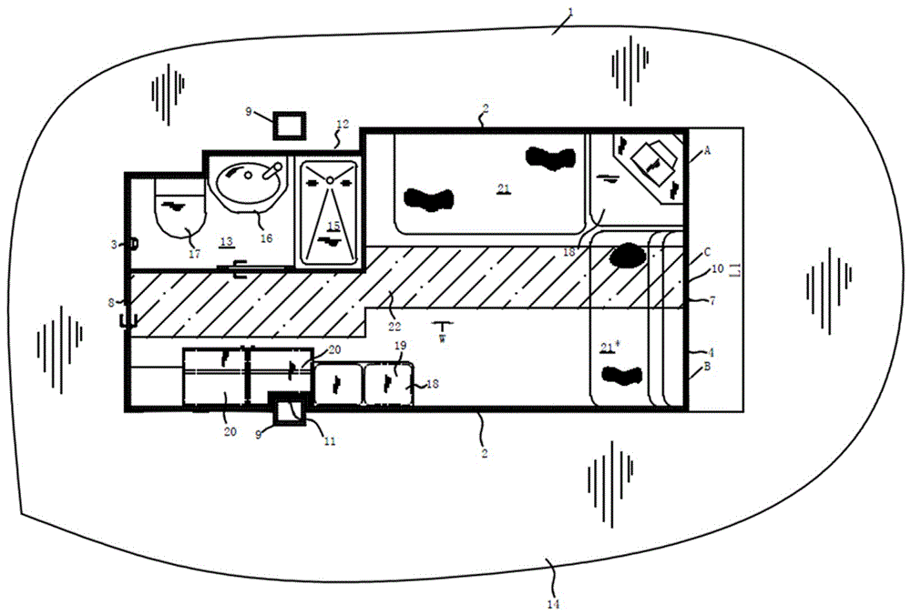 Modularized ship cabin and manufacturing and installing method thereof