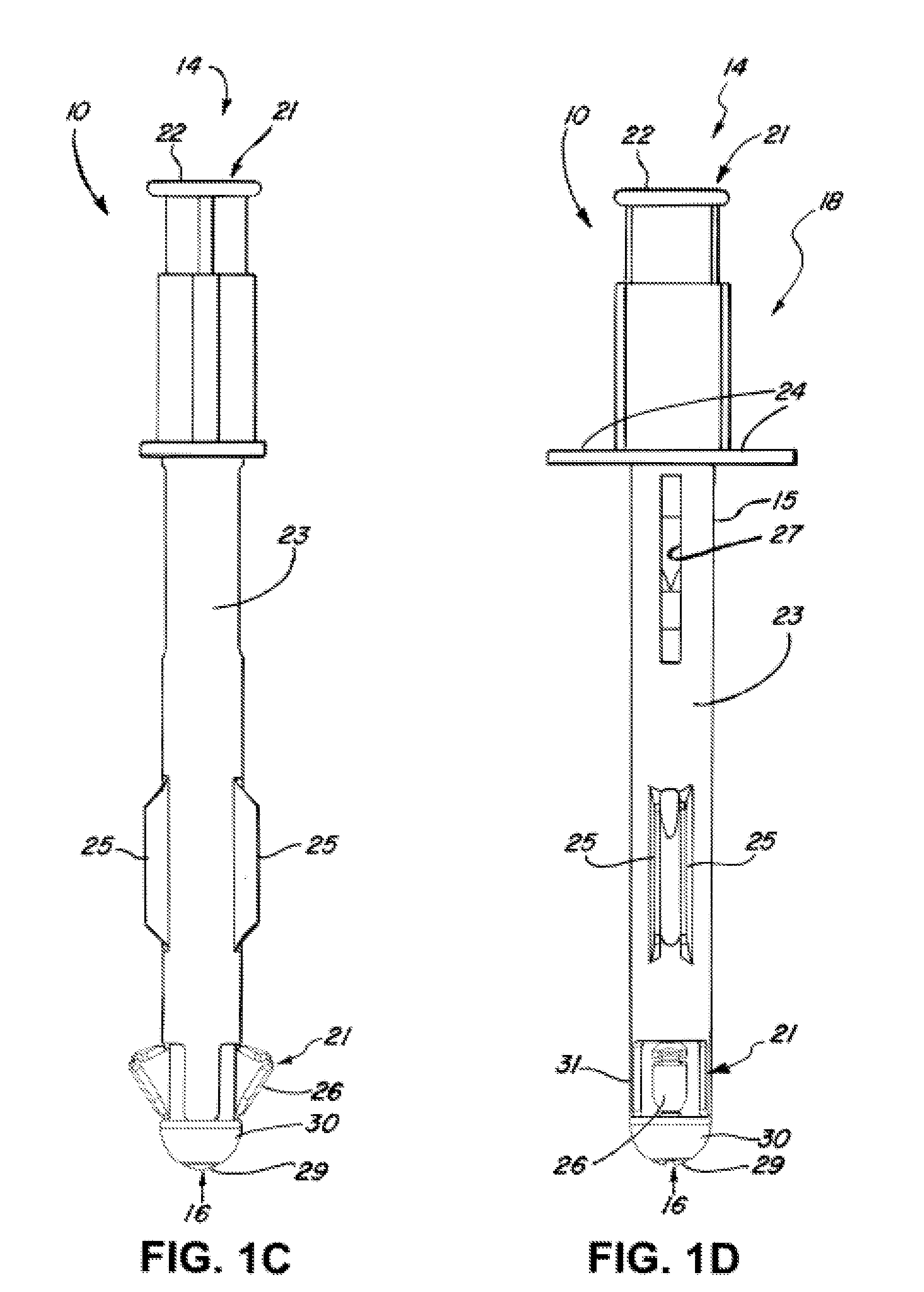 Dual insufflation and wound closure devices and methods