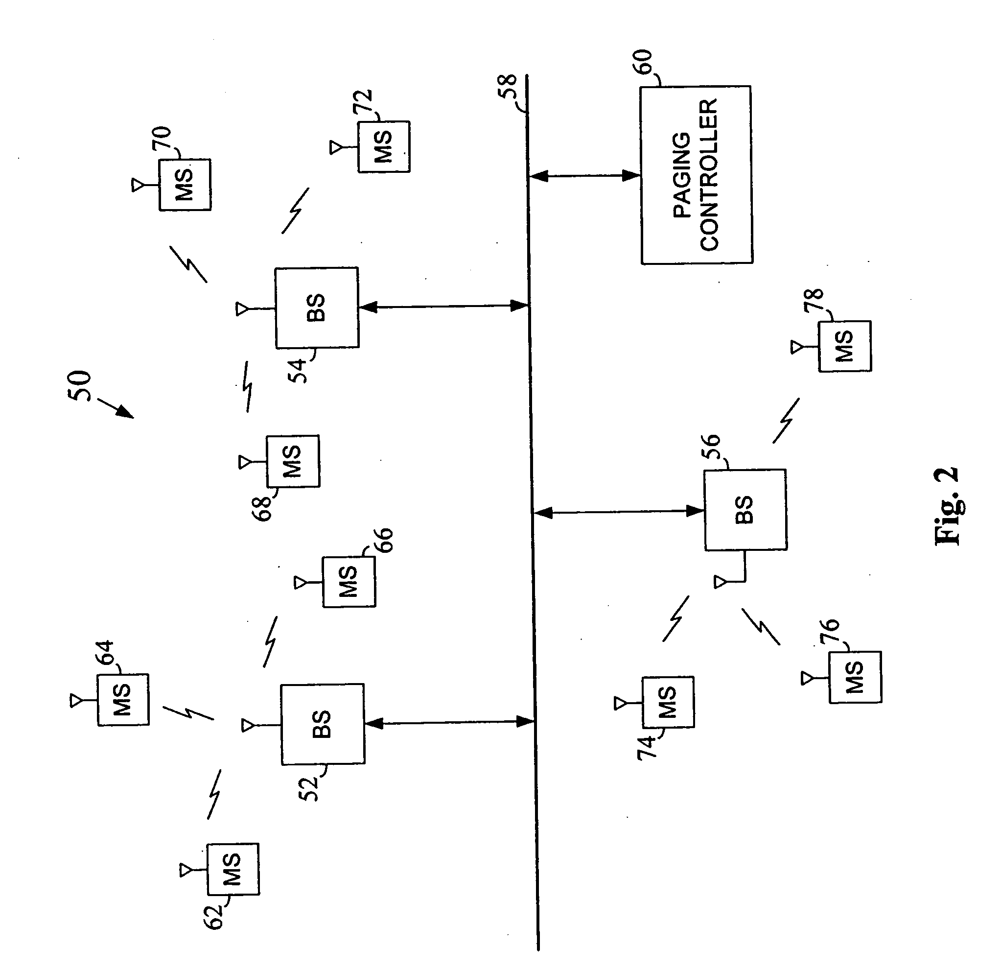 Protocols for communication between paging controllers and paging agents during idle mode paging operations in a wireless network