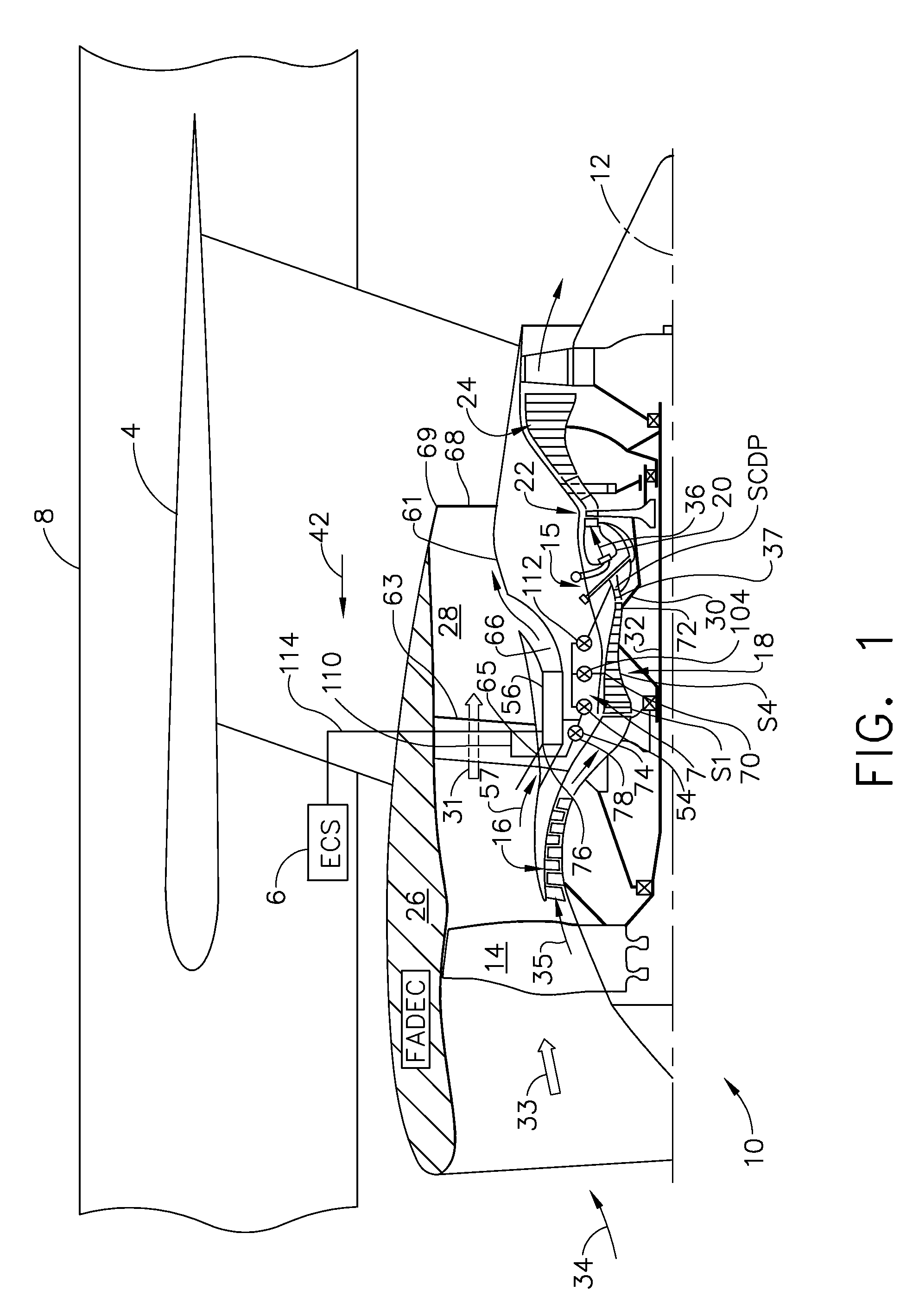 Environmental control system supply precooler bypass