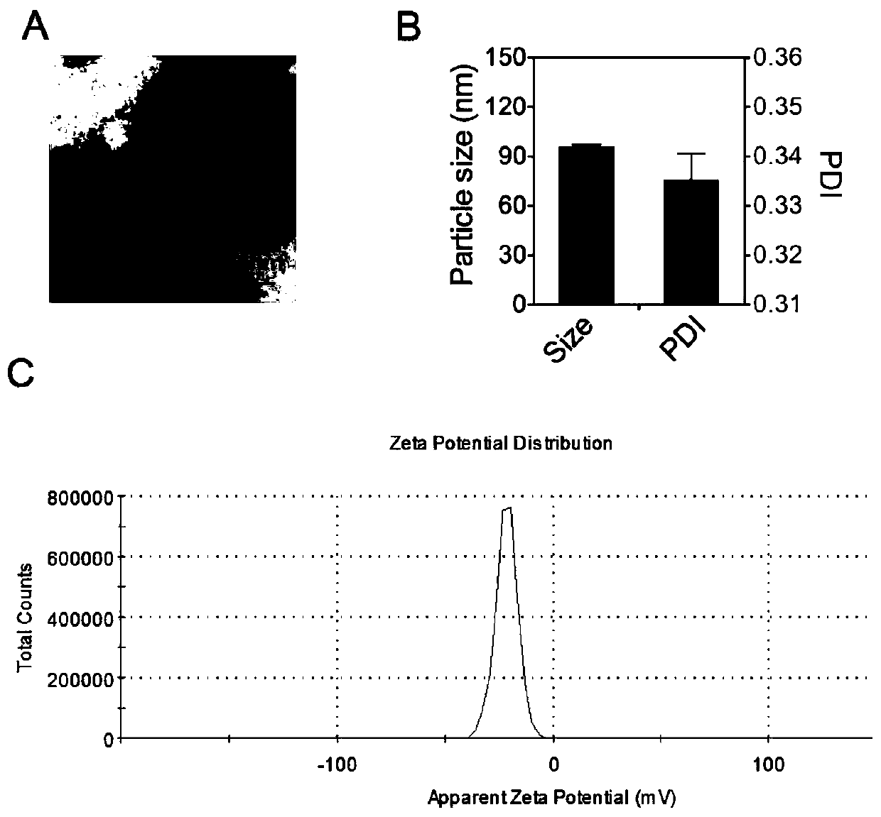 Hybrid nanovaccine with photothermal response and preparation method thereof