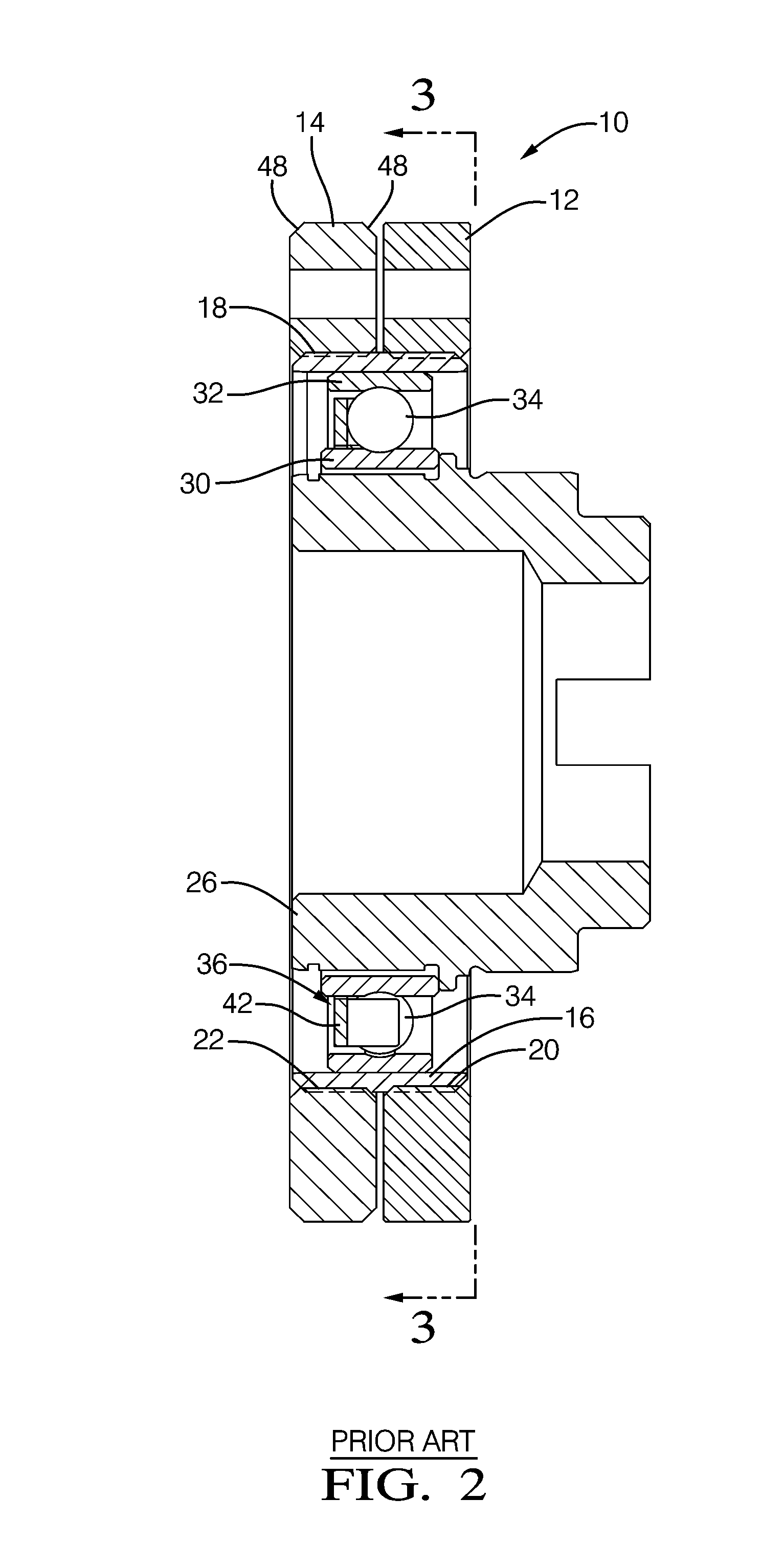 Harmonic Drive Camshaft Phaser with a Harmonic Drive Ring to Prevent Ball Cage Deflection