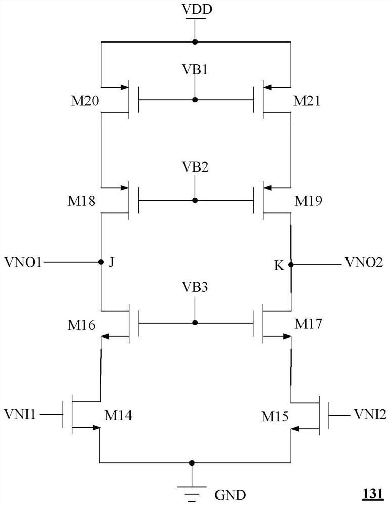 Operational Amplifier and Analog-to-Digital Converter with Inductor Dual Power Supply