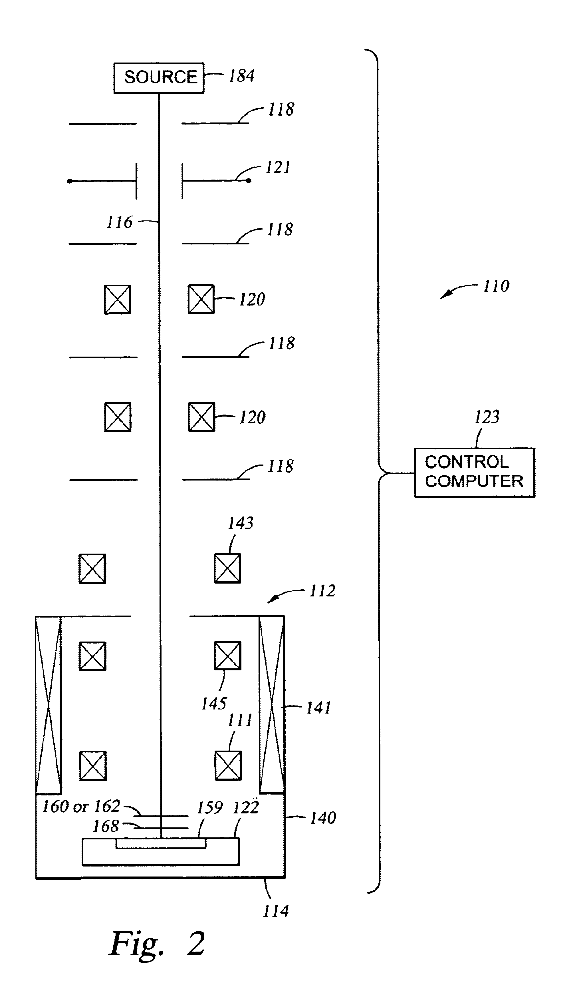 Immersion lens with magnetic shield for charged particle beam system