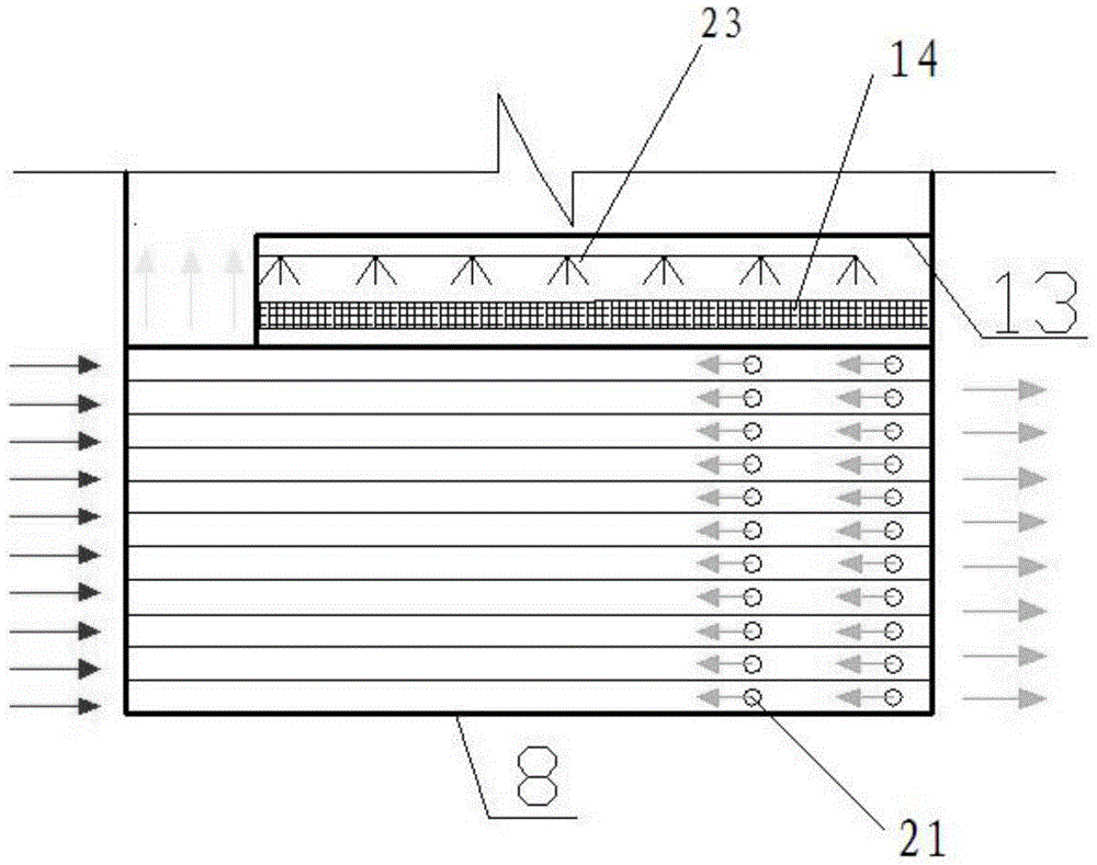 Press-in tube type counterflow dew point indirect evaporative cooling and mechanical refrigeration combined air conditioning unit