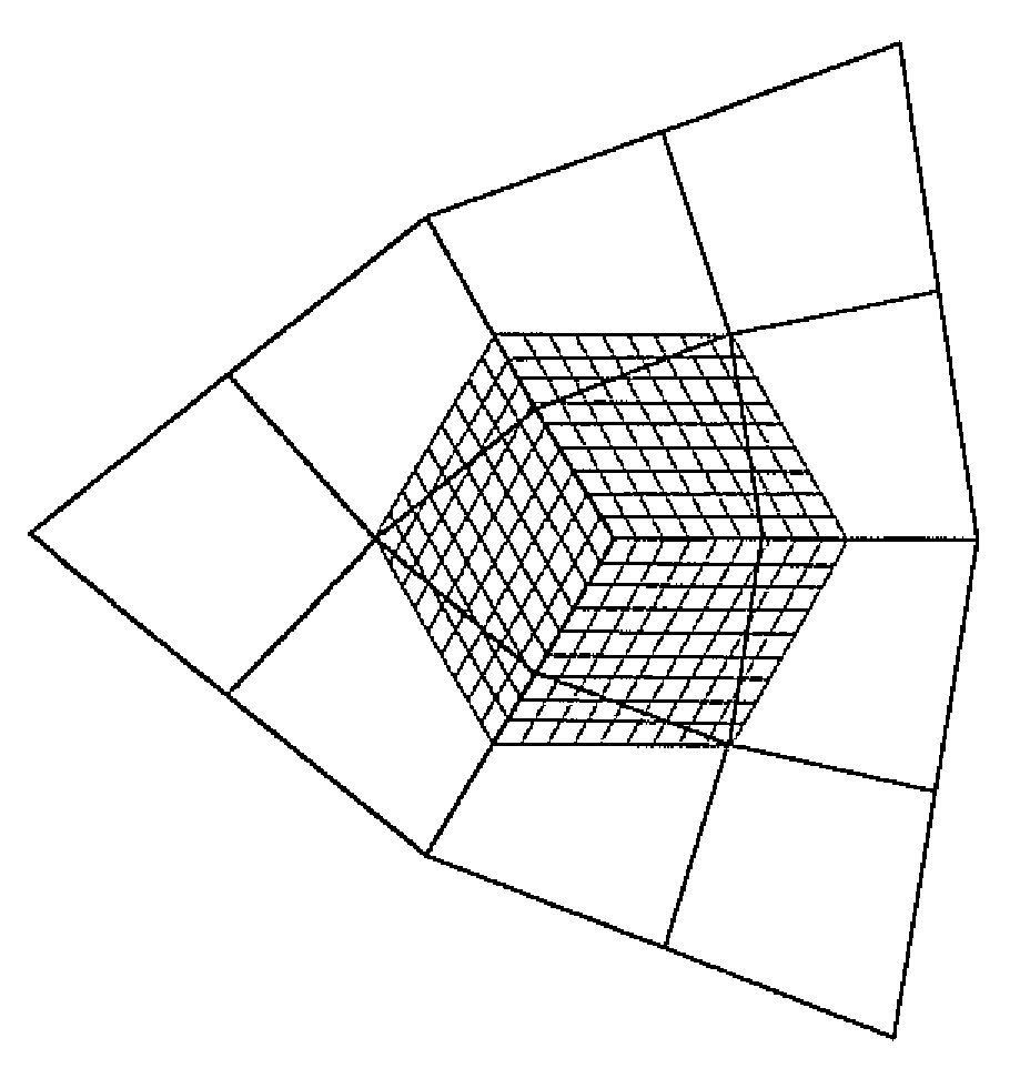 System, method, and program product for re-parameterizing three dimensional models represented as catmull-clark subdivision surfaces