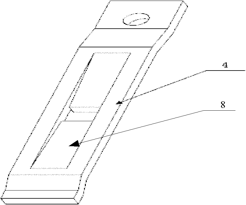 Disc brake with friction block return structure