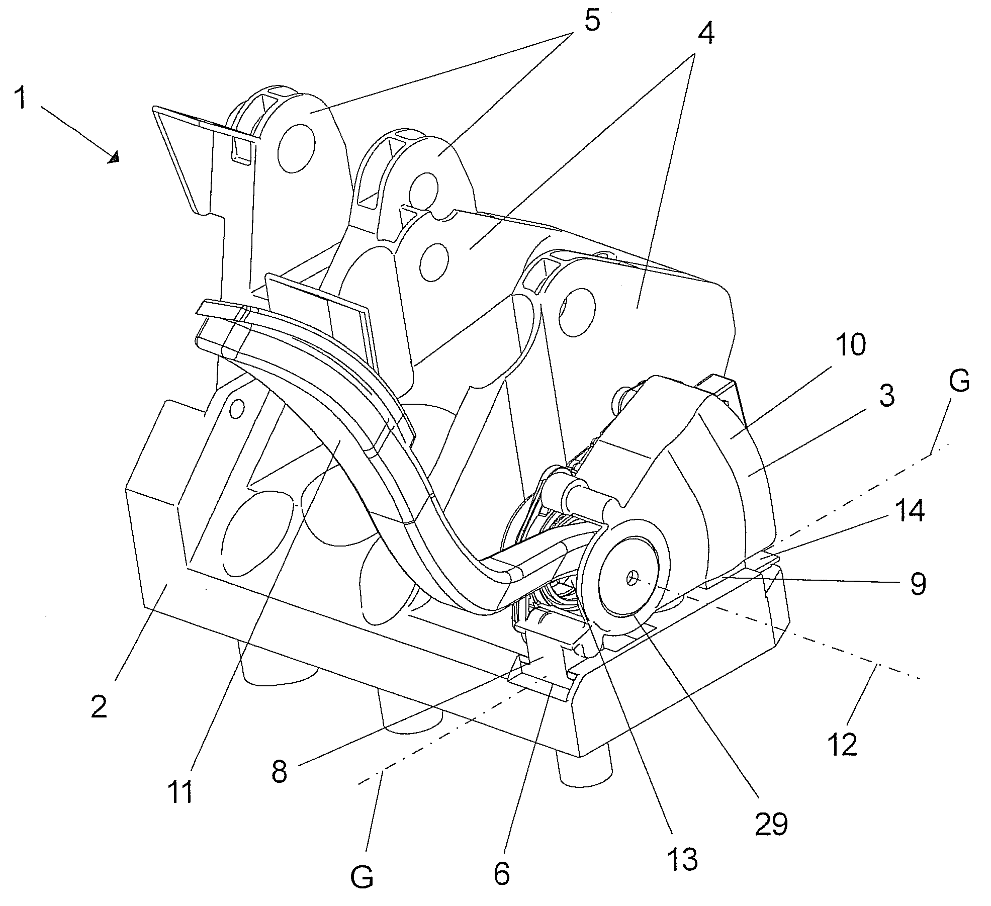 Pedal Arrangement for a Motor Vehilce