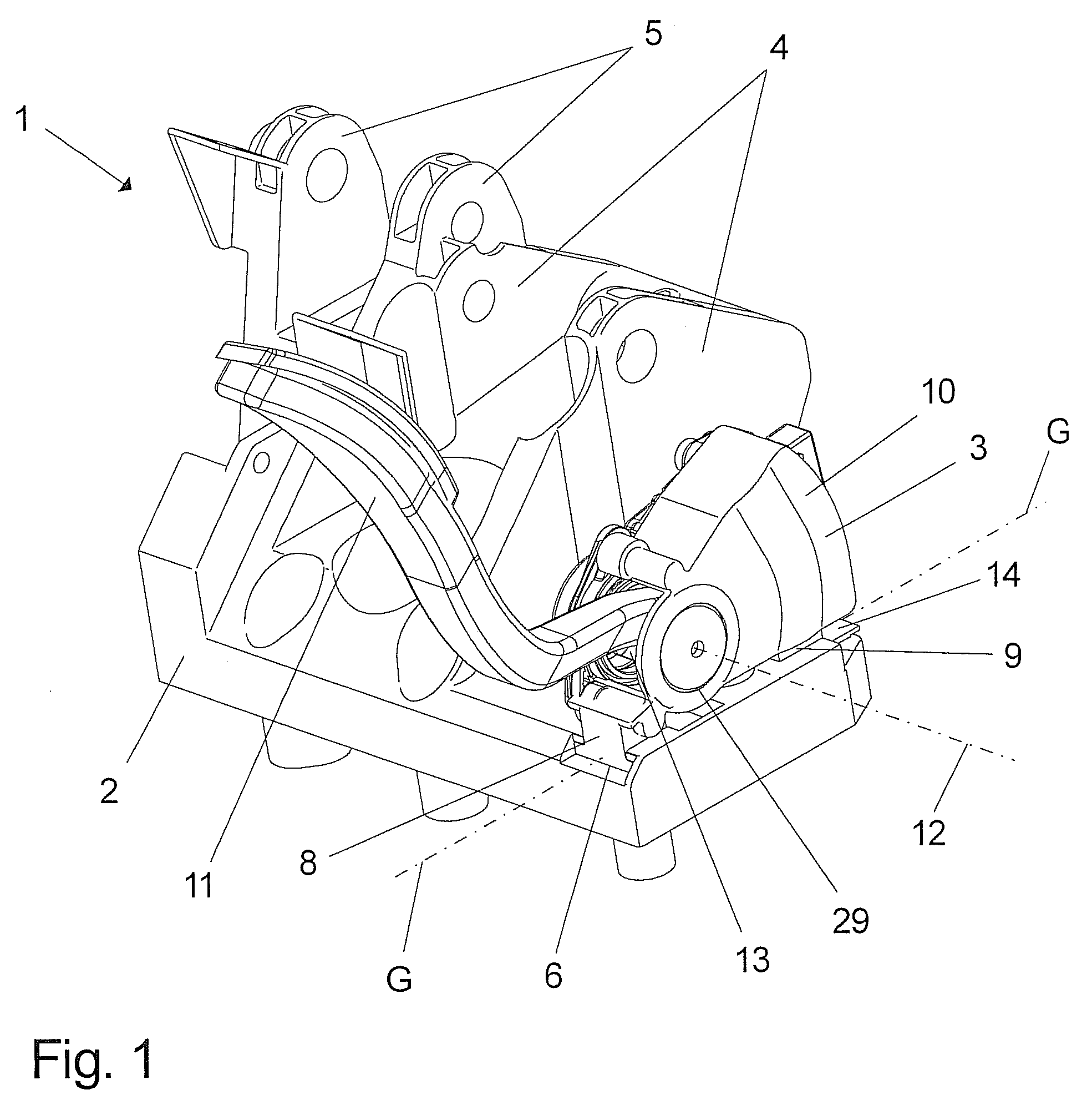 Pedal Arrangement for a Motor Vehilce