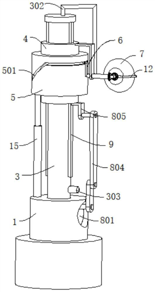 Accurate and comprehensive monitoring carbon emission monitoring system based on Internet of Things and use method thereof