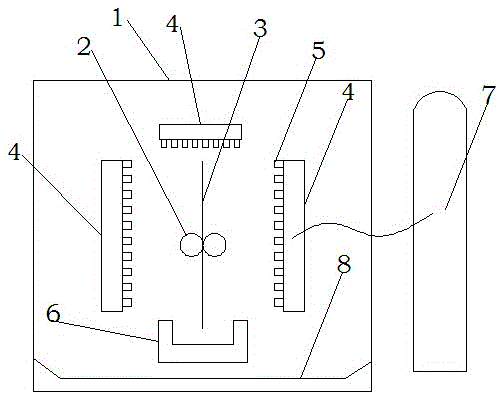 Comprehensive acid washing device for strip steel