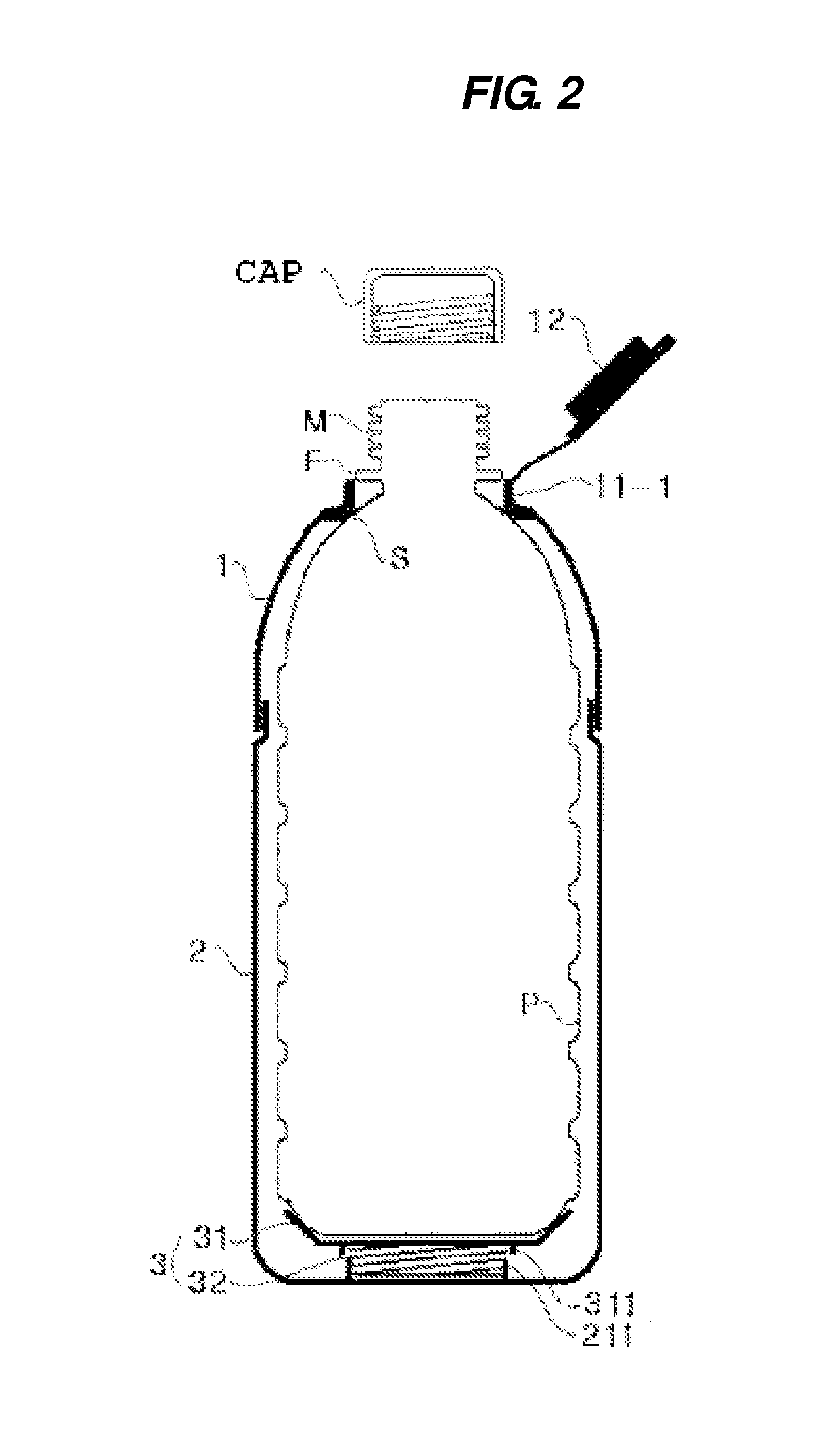 Container for pet bottle