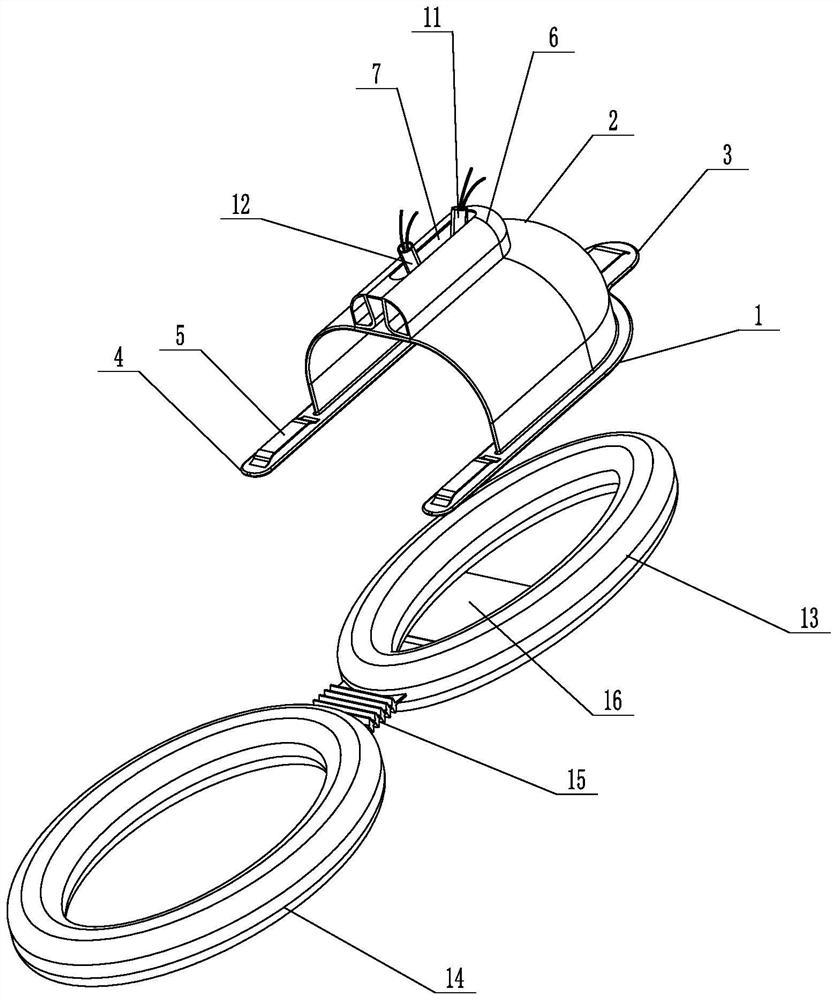 Safety control device for nursing infusion in nursing home