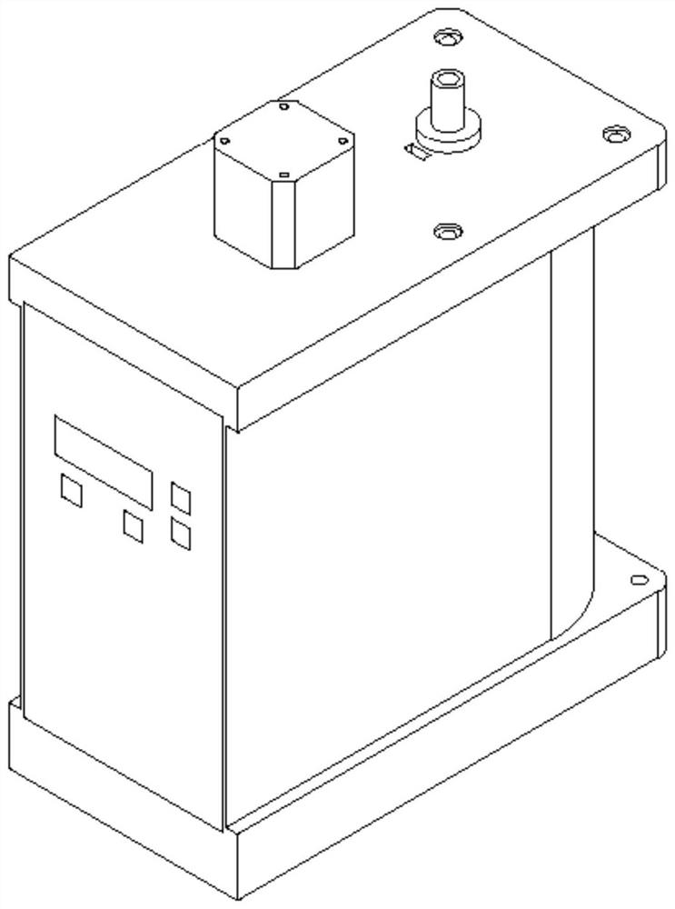 Pneumatic metering pump and its measuring method