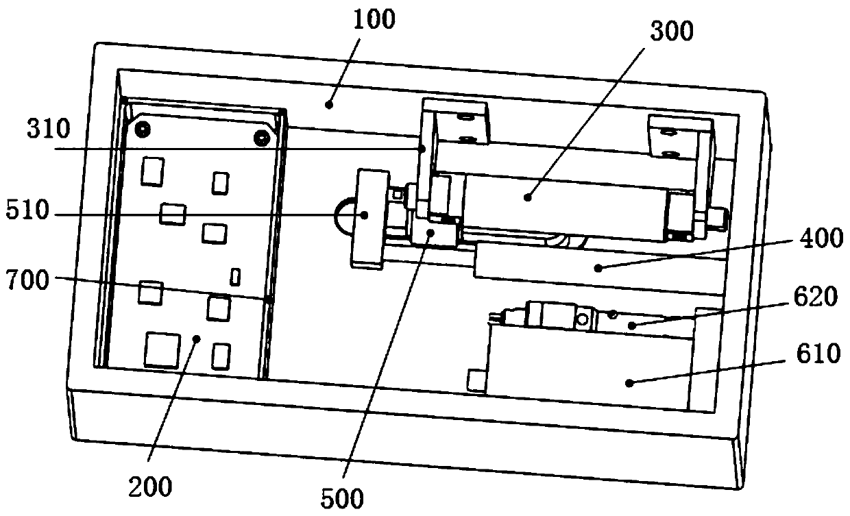 Electric control integrated active force control device and control method thereof