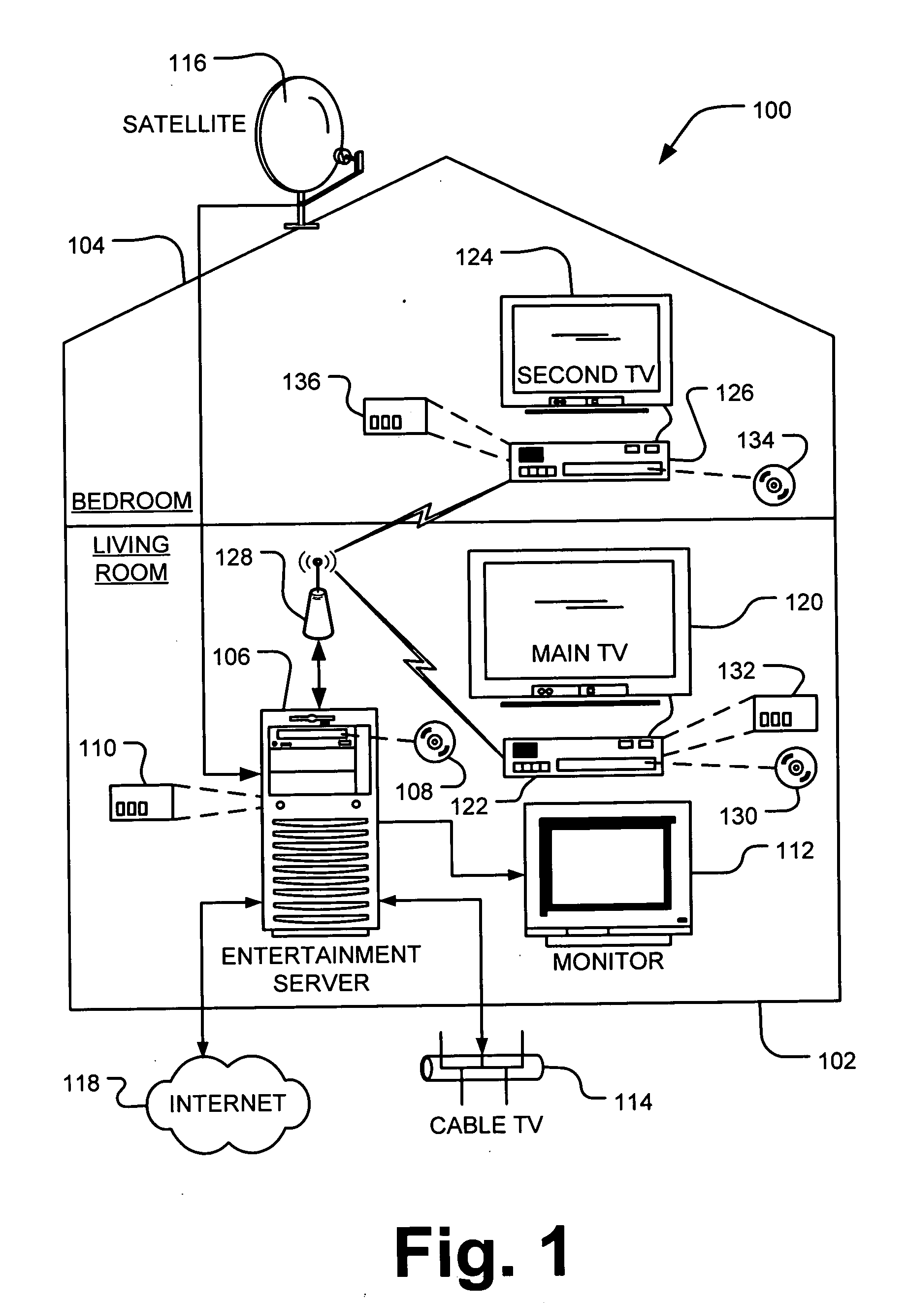 Composition of local media playback with remotely generated user interface