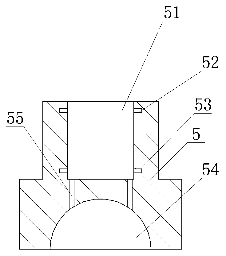 A ceramic ball with a built-in α+β titanium alloy skeleton and its preparation method