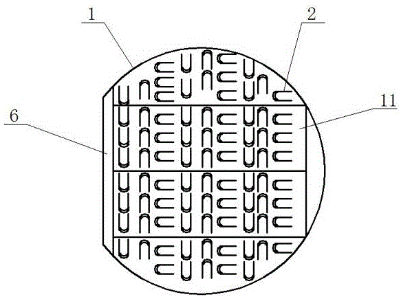 A kind of inclined-hole tray for distillation