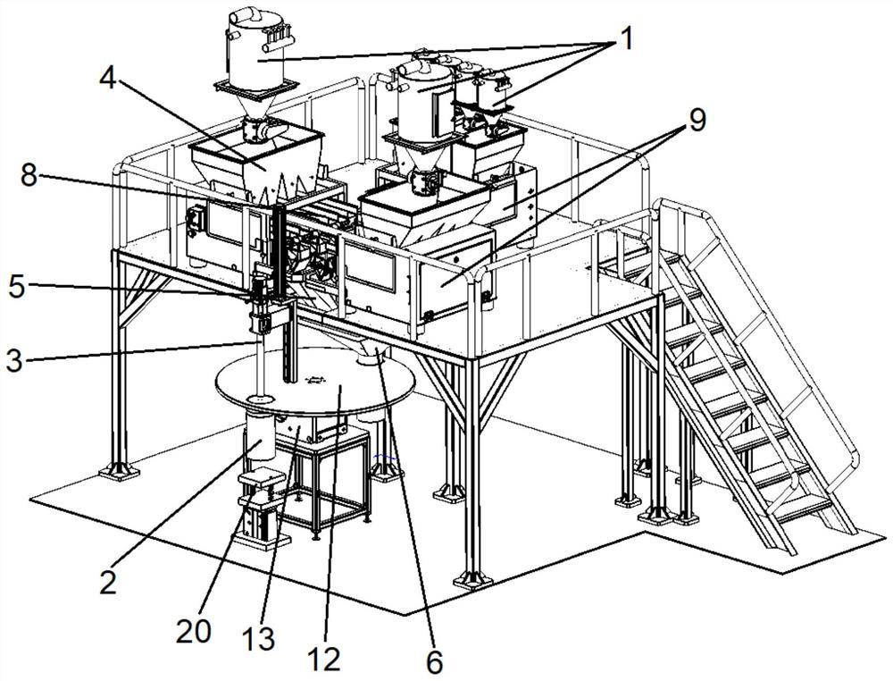 Medicine pillow packaging machine