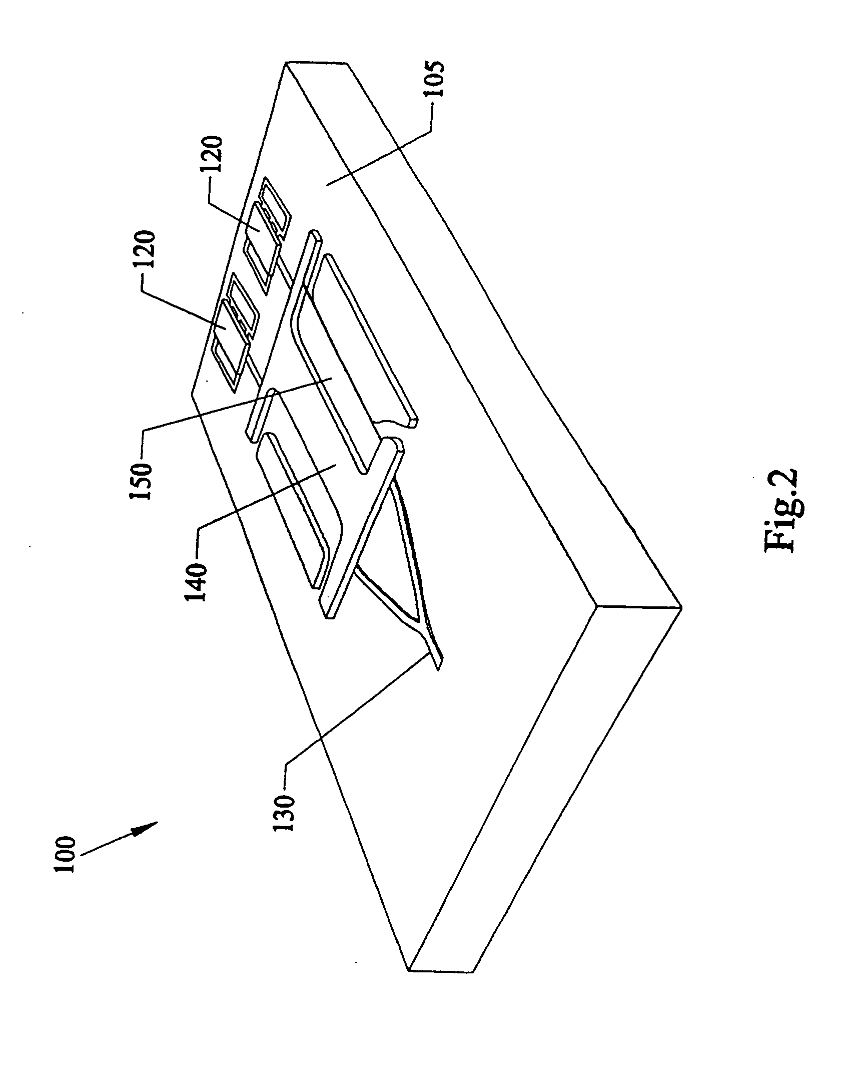 Micro integrated planar optical waveguide type spr sensor