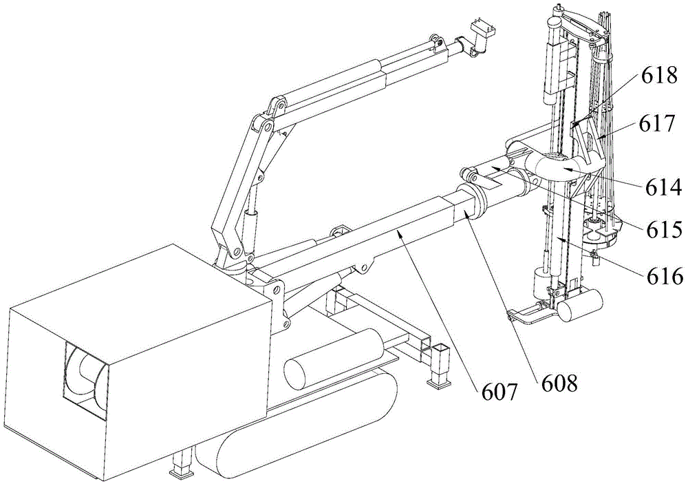 Fully automatic rock bolter for coal mine