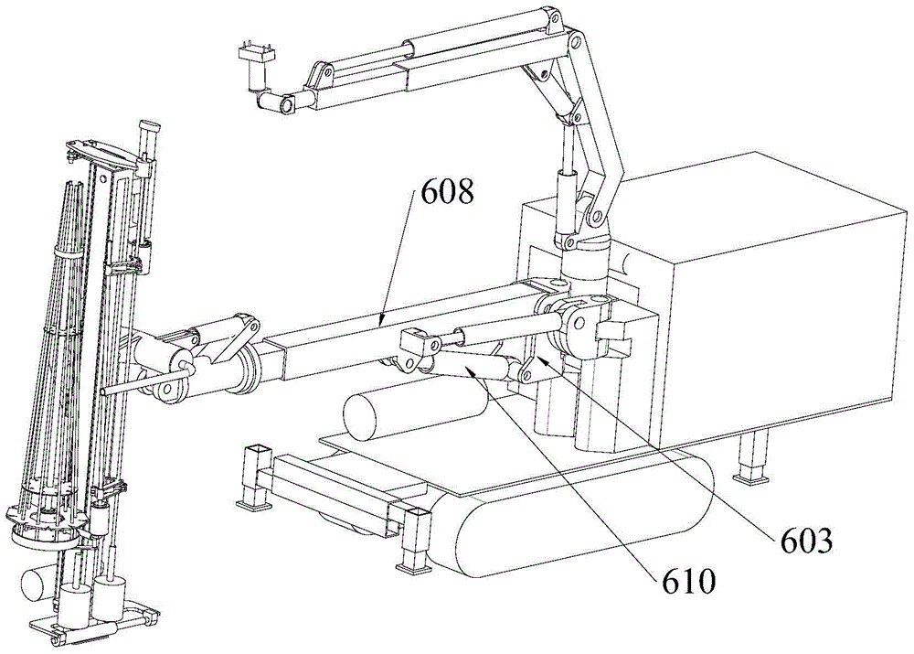 Fully automatic rock bolter for coal mine