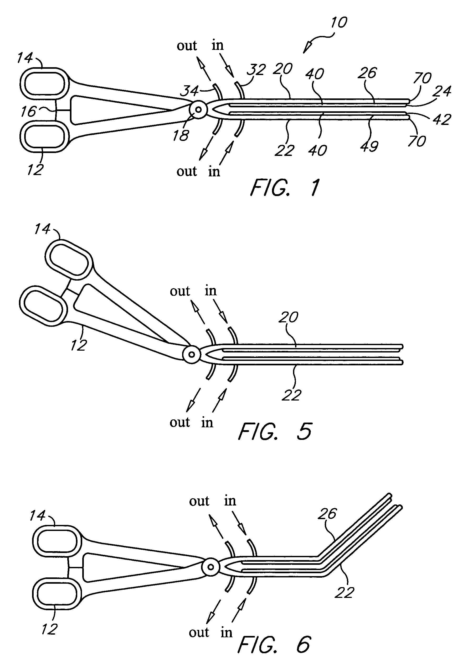 Minimally invasive surgical clamp having treatment elements