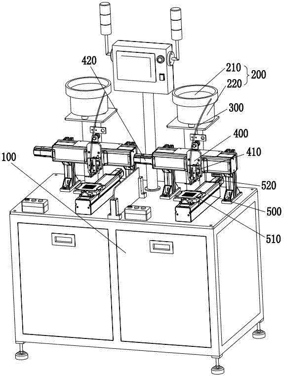 Automatic tray loader for ceramic insertion core