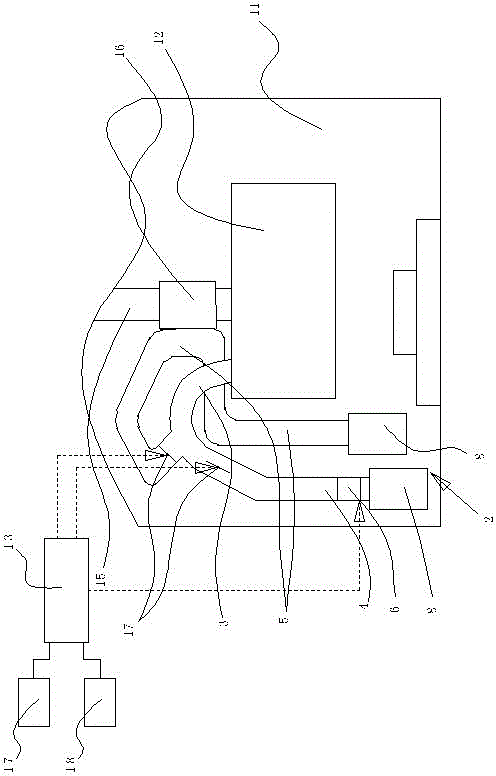 Energy-saving and high-efficiency automobile engine output power control method and device