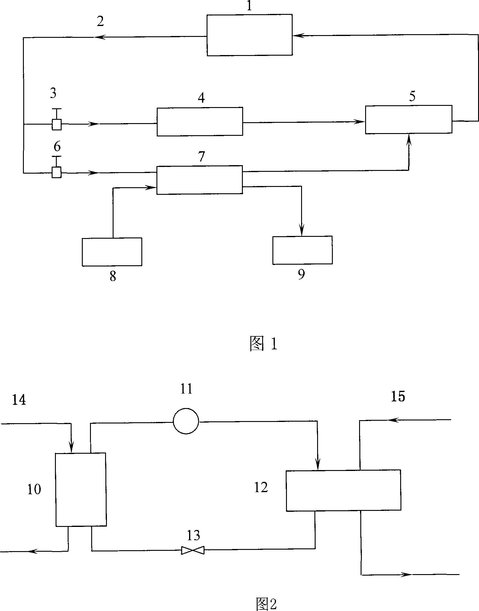 Method and device for recycling residual heat of blast furnace low-temperature recirculated water with heat pump technology