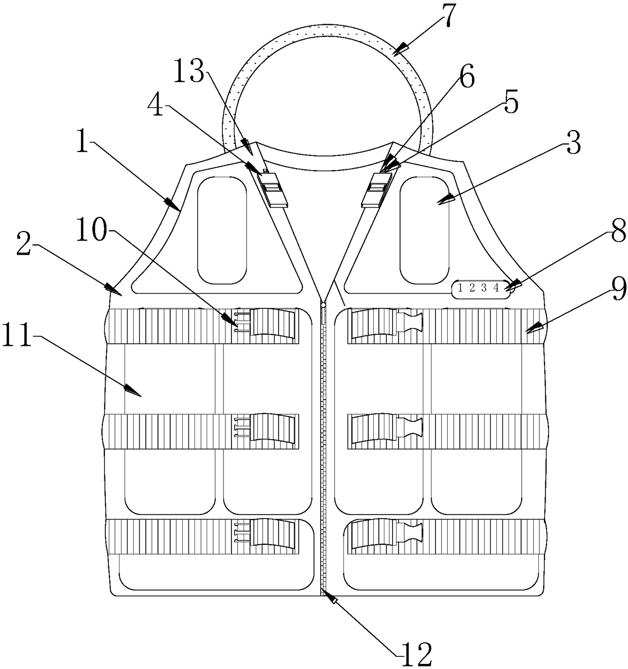 Novel life vest