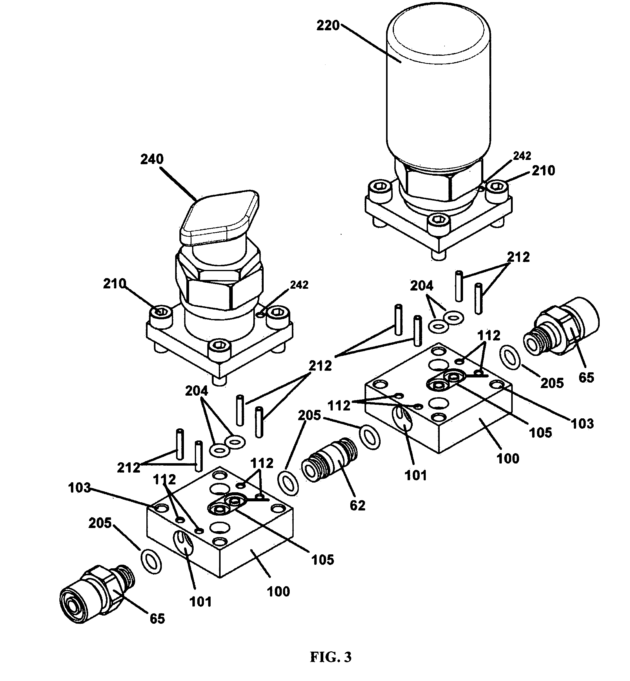 Modular fluid distribution system