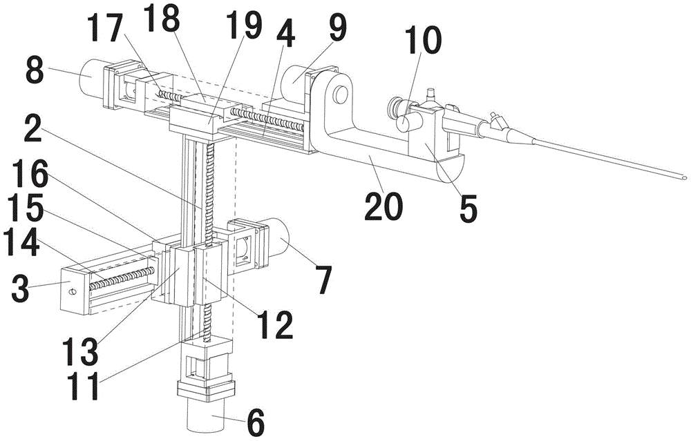 Soft mirror surgery auxiliary manipulator system and control method thereof