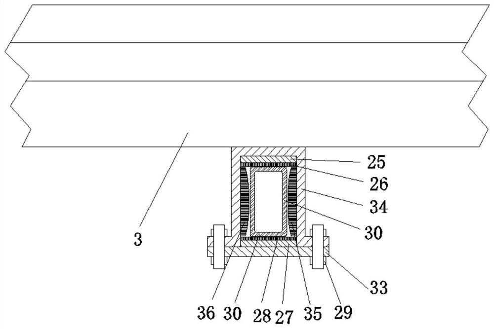 An assembly-combined replaceable modular telescopic device and its preparation process