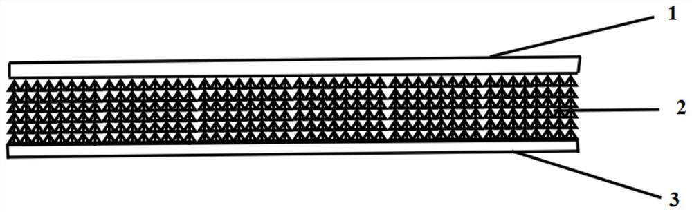 A car engine hood with a special microcellular filling layer