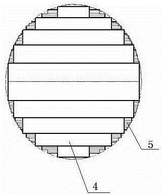 Composite amorphous transformer core