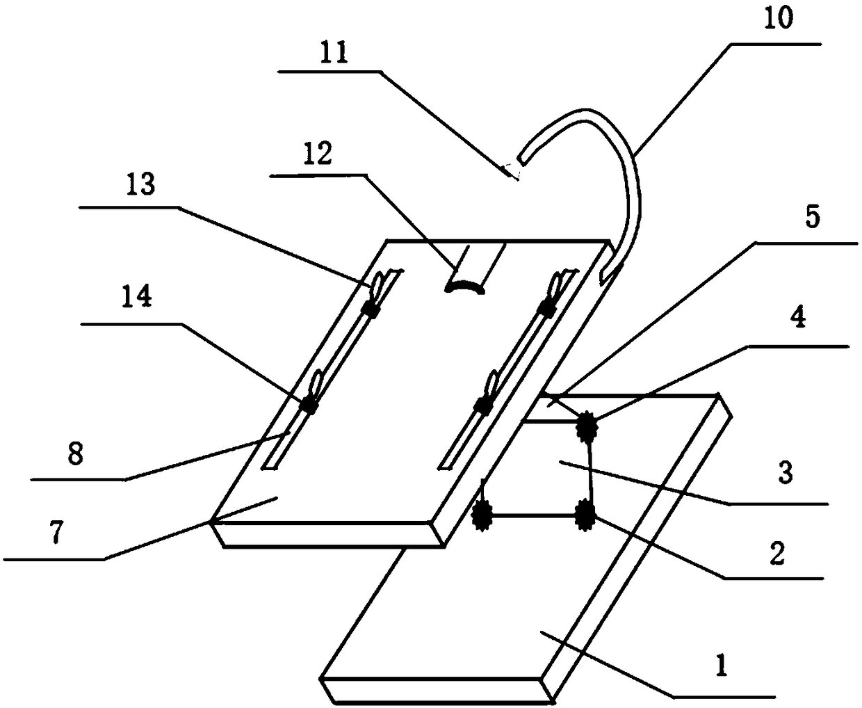 Animal fixing device and method for non-invasive tracheal intubation