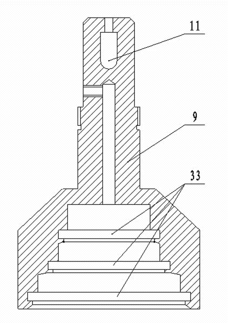 Explosive collision sensitivity instrument