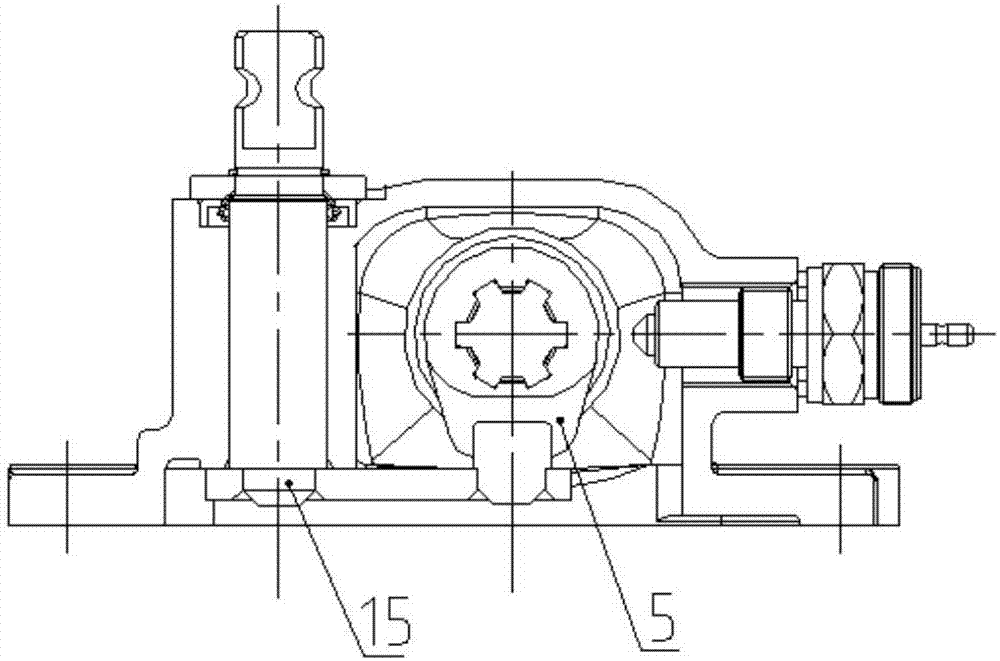 Transmission double-lever control device assembly