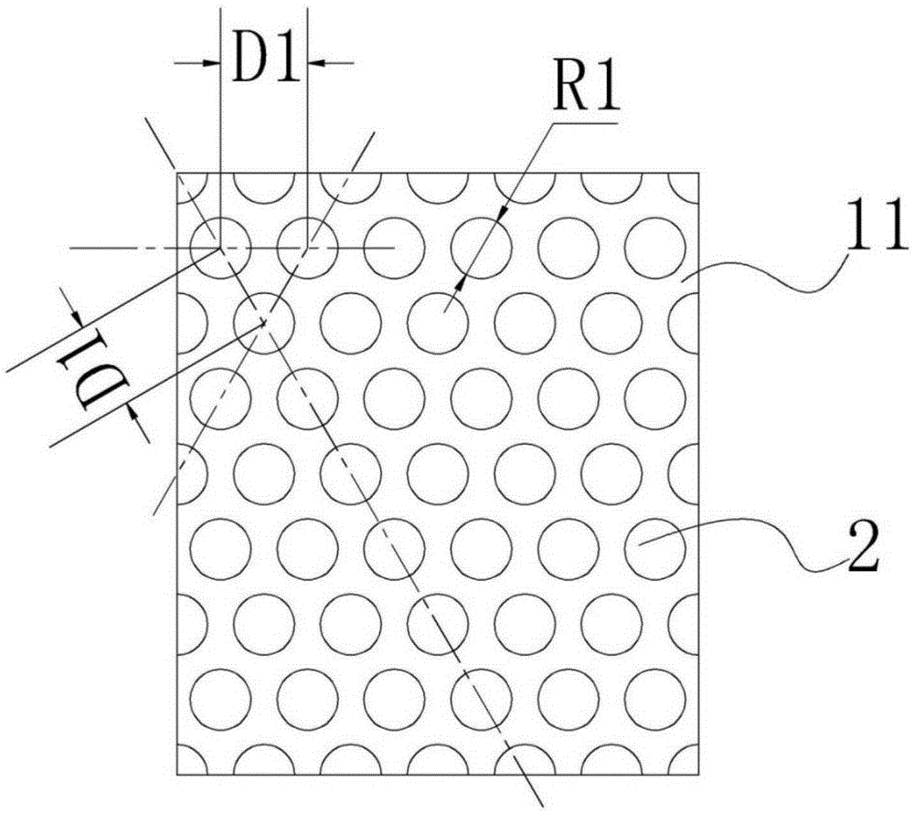 PS light guide plate with double surfaces of point-like microstructures